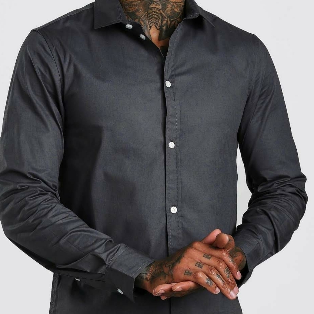 Boohoo Man Muscle Fit Shirt